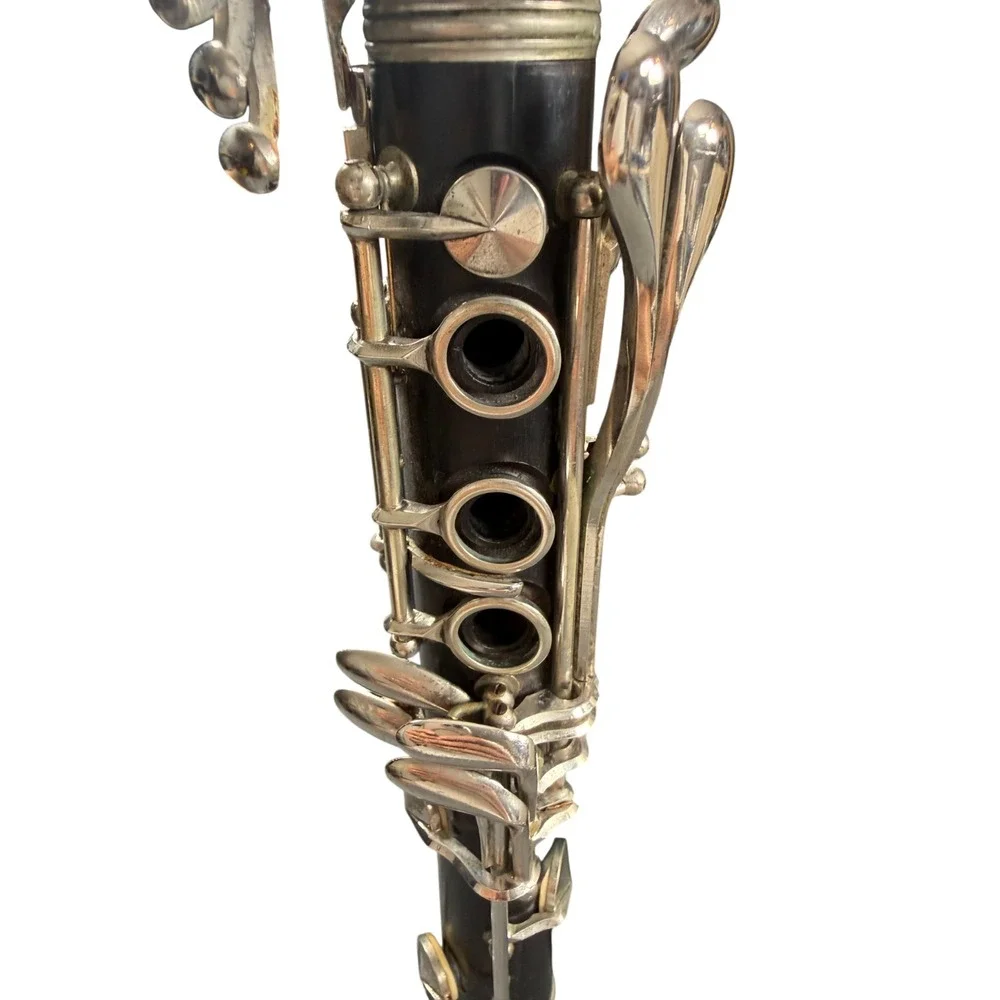Vintage Lemaire SML Paris France Bohem System Wood Clarinet w/ Case Untested